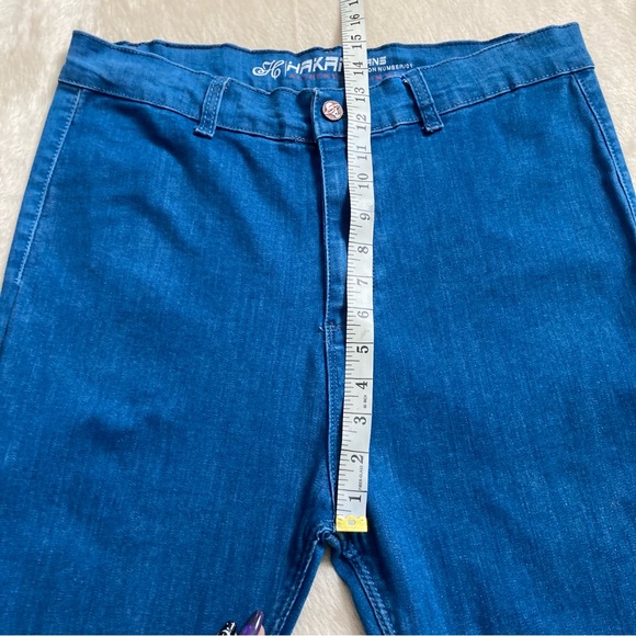 HAKAN JEANS EDITION NUMBER AUTENTENTIC DENIM WE SUPER HIGH WAIST JEANS S… - Picture 6 of 14